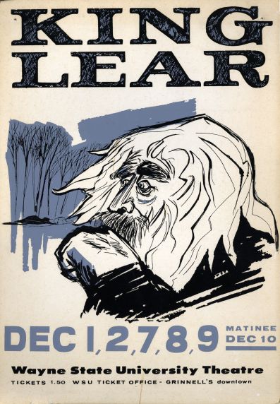 (30525) Bonstelle Theatre, "King Lear," 1961 (30525) Bonstelle Theatre, "King Lear," 1961